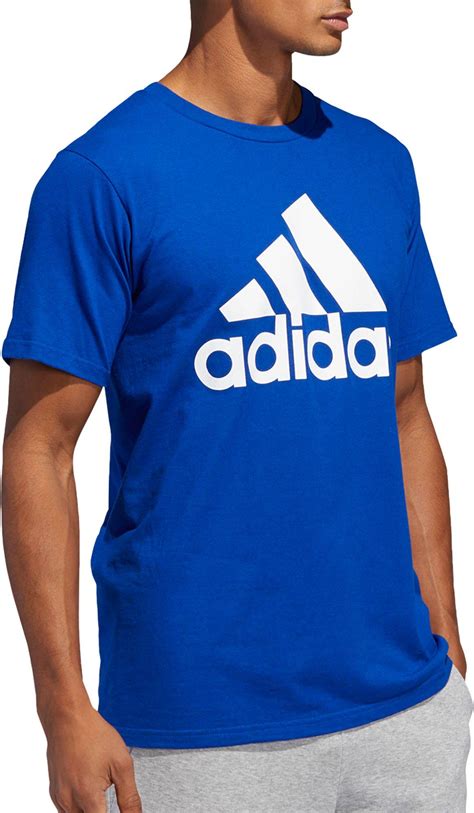 Adidas blue t shirt